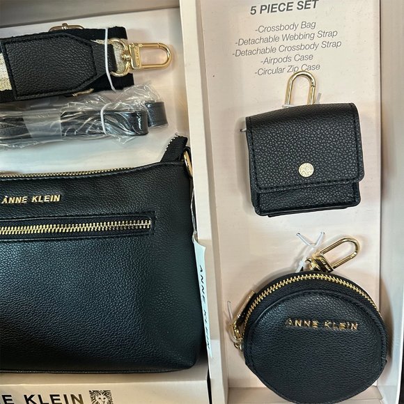 Anne Klein 5 Piece Gift Set, Black - Picture 3 of 5